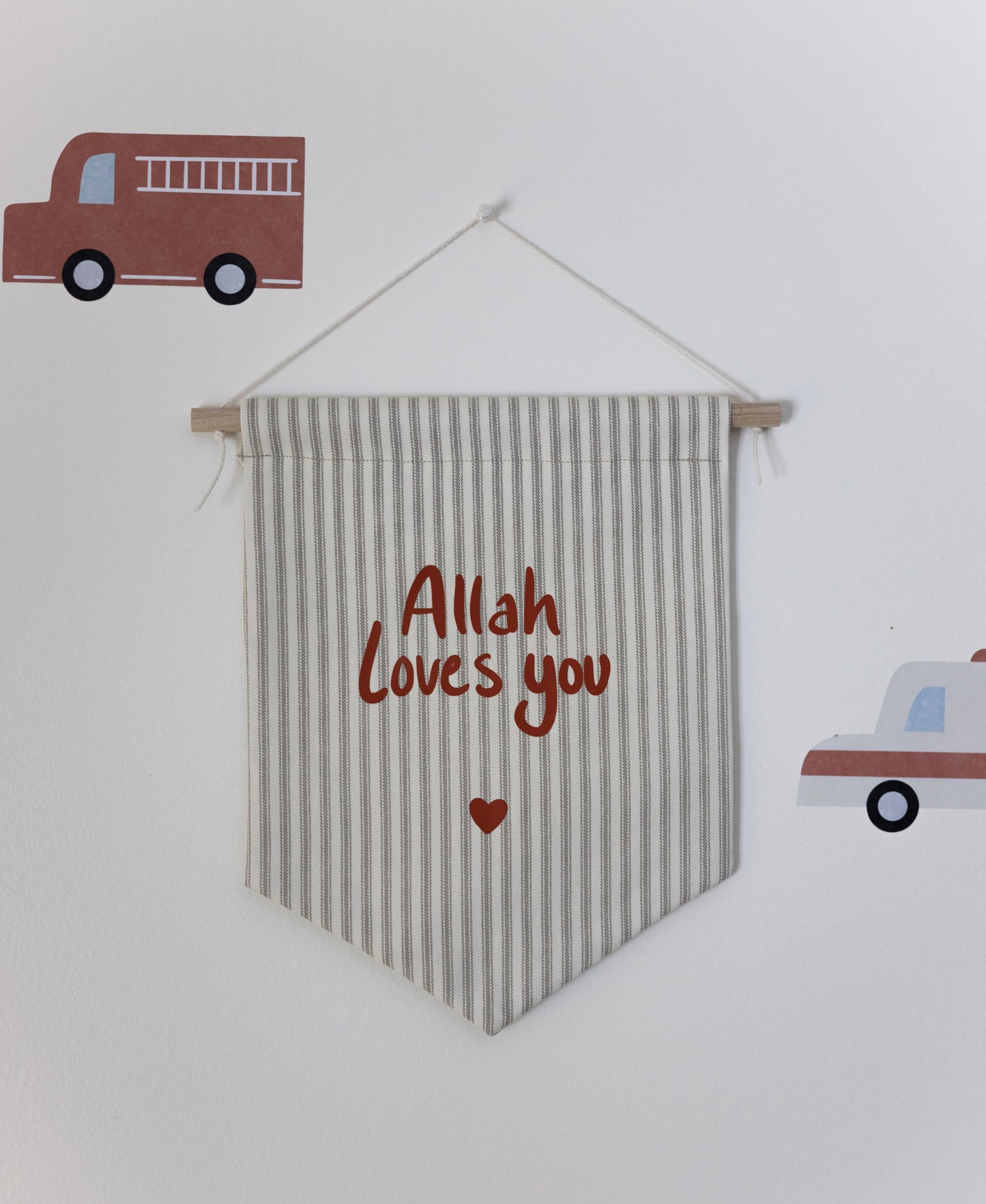 'Allah Loves You' Wall Banner