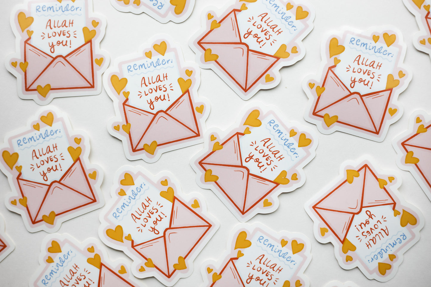 “Allah Loves You” Reminder Sticker
