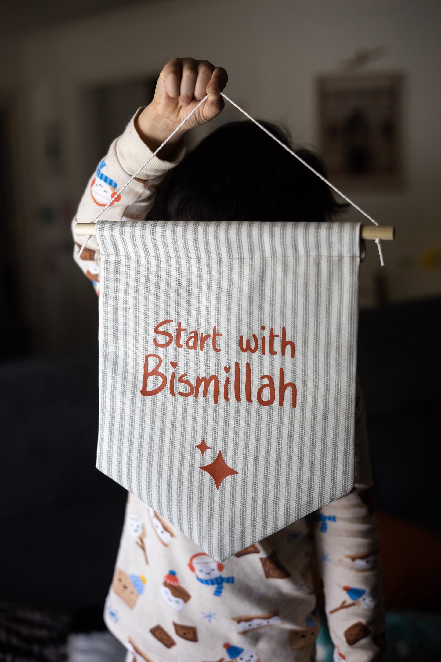 'Start With Bismillah' Wall Banner